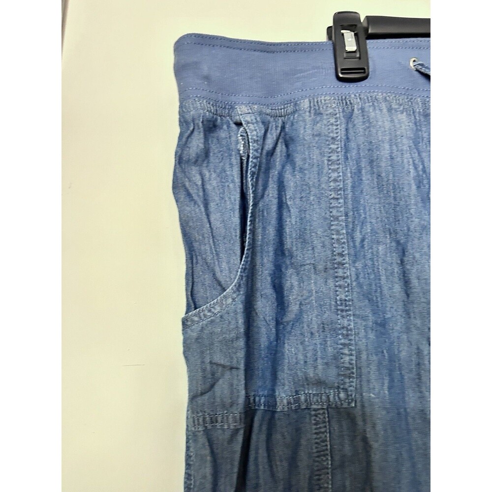 Tommy Hilfiger women's Soft Pant Chambray Blue XL - Picture 8 of 14